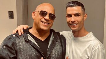 Cristiano Ronaldo en Vin Diesel