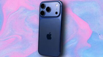 De achterkant van een iPhone