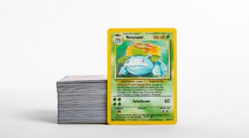 Een Venusaur Pokémonkaart