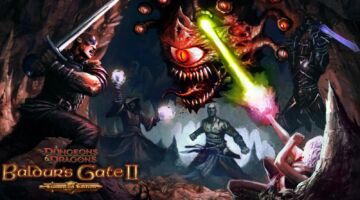 De cover van Baldur's gate 2