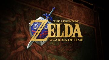 Het logo van Zelda Ocarina of Time