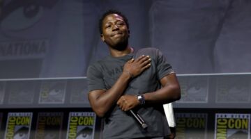David Jonsson at an event for Black Panther 3