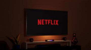 Netflix op een TV