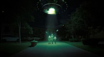 de Maan als geheime basis voor UFO's?