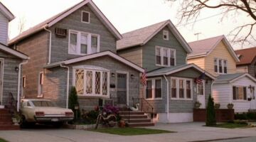 Het huis waar Spider-Man met zijn Aunt May woonde