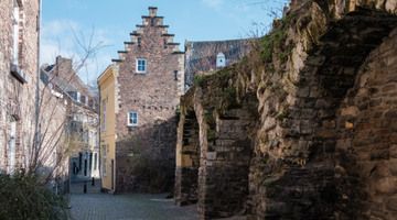 Een oude Gallische stad waar een muntslagerij stond