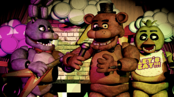 De animatronics uit Five Nights at Freddy’s