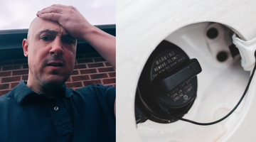 De man die de tankdop truc heeft ontdekt, kon het zelf niet geloven