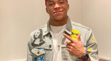 horloge van Mbappé