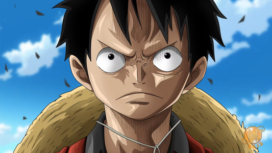 Een foto van Luffy uit One Piece
