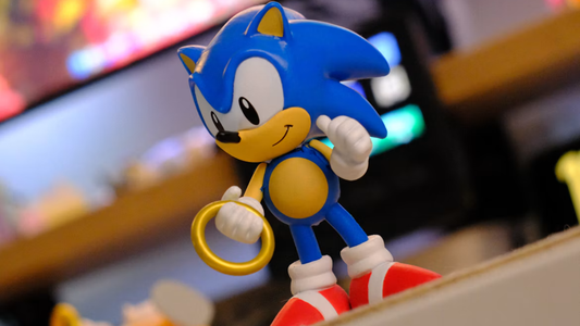 Een beeld van Sonic, het bekendste karakter van Sega