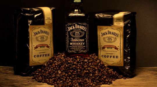 Illustratie voor: Je kunt nu je dag starten met whiskey koffie van Jack Daniels!