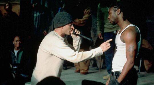 Illustratie voor: Rapper Eminem produceert film over battlerap genaamd Bodied, check hier de trailer!