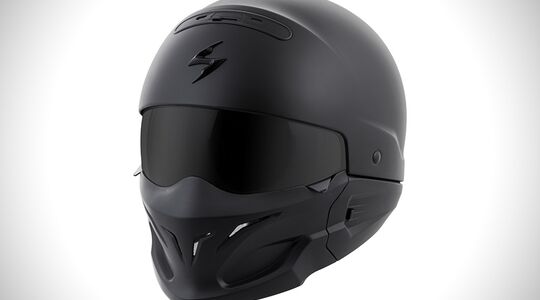 Illustratie voor: Met deze toffe Covert Modular helm draag je de drie meest populaire stijlen in één