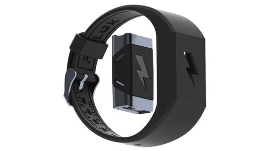 Illustratie voor: Deze armband geeft een schok op het moment dat je te veel geld uitgeeft