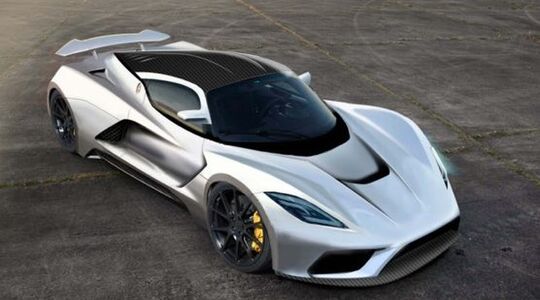 Illustratie voor: Hennessey’s Venom F5 doet beroep op titel ‘snelste auto ter wereld’