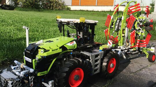 Illustratie voor: Must see: werkende LEGO tractor