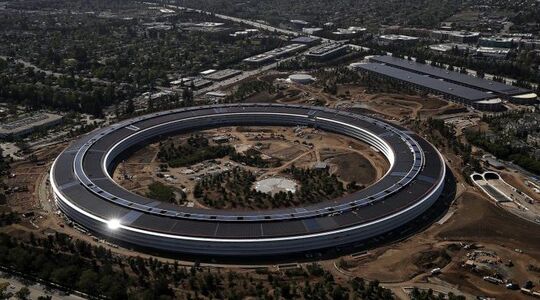 Illustratie voor: Apple’s nieuwe hoofdkantoor is bijna af en zo ziet het eruit