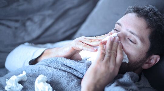 ziek mannen griep gewoonvoorhem