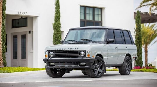 Illustratie voor: E.C.D. Automotive Design is verantwoordelijk voor deze custom Range Rover Classic