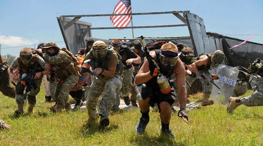 Illustratie voor: Het grootste paintball event ter wereld vindt in juli plaats