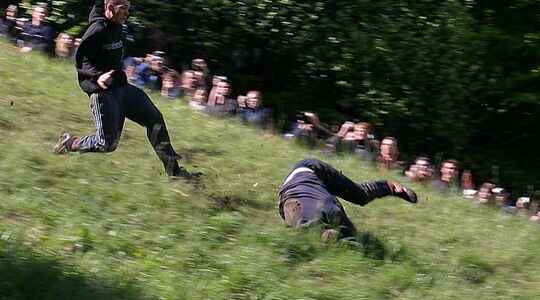 Kaas Cheese Rolling Race