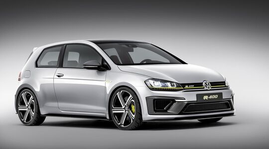 Illustratie voor: Ruim 400 pk voor de nieuwe Volkswagen Golf 8 R