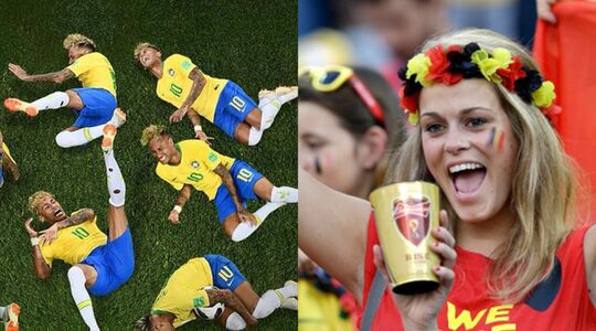 Bier België Brazilië Neymar