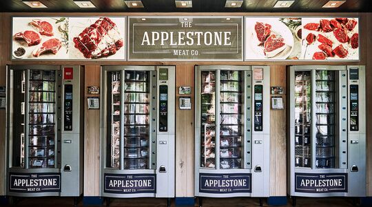 meat vending machine vlees