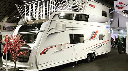 dubbeldekker caravan kabe imperial tower