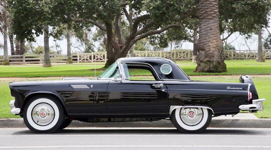 1956 Raven Black Ford Thunderbird
