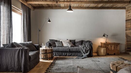 Chalet Burgblick Oostenrijk wintersport verblijf gewoonvoorhem woonkamer 2