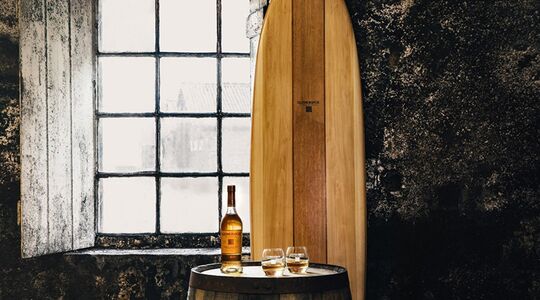 Glenmorangie-Original-Whisky-Cask-Surfboard gewoonvoorhem