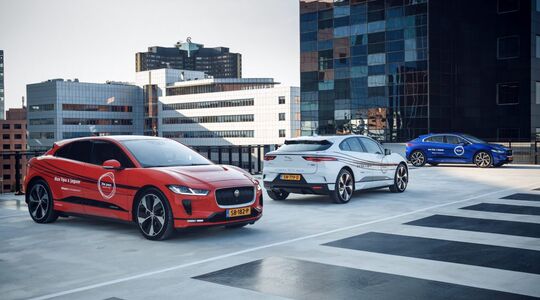 Illustratie voor: JLR presenteert de Jaguar I-Pace aan de hand van nieuwe technologie