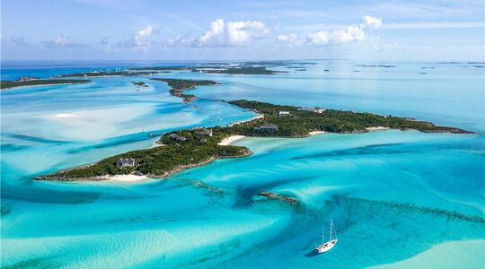 Bahama's eiland Little Pipe cay te koop Gewoonvoorhem