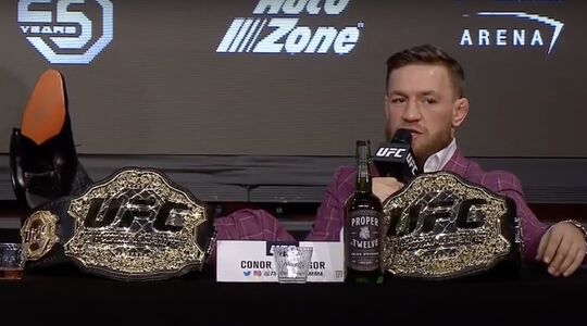 Conor McGregor Persconferentie