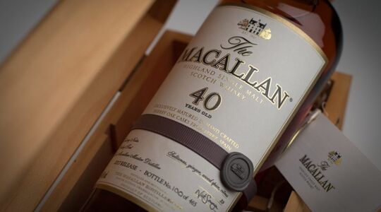 The macallan 40 year old