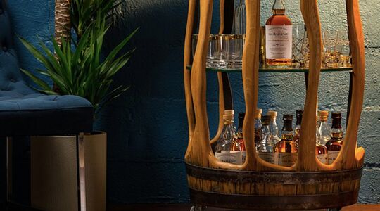 Whisky Balvenie Bar Cart