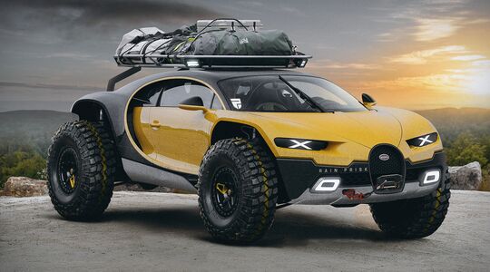 Rain Prisk Bugatti Chiron