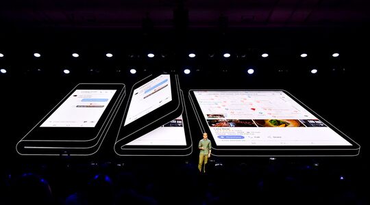 Samsung Galaxy X opvouwbare smartphone gewoonvoorhem.jpg