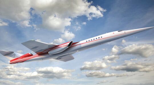 Supersonisch vliegtuig gewoonvoorhem 3