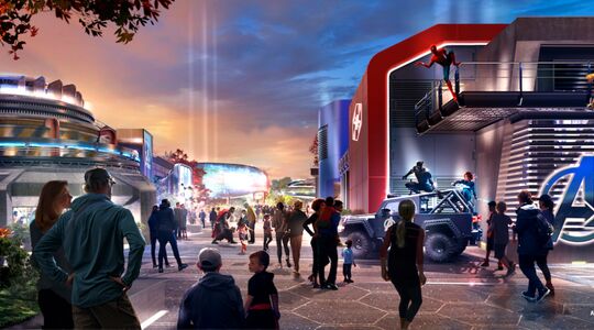 Marvel Universum in Disneyland Parijs gewoonvoorhem 1