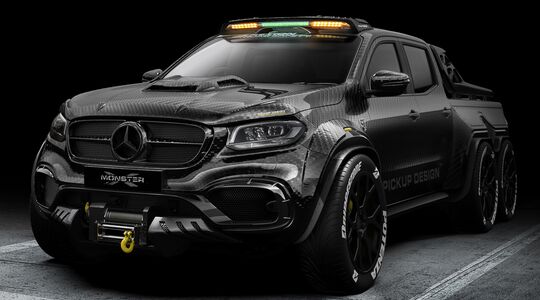 Mercedes-Benz X-class 6x6 Gewoonvoorhem