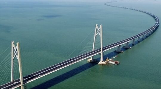 Hong Kong-Zhuhai-Macau Brug Gewoonvoorhem