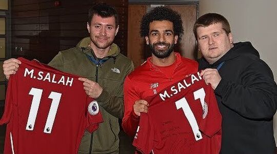 blinde Liverpool fan Mike Kearney gewoonvoorhem 2