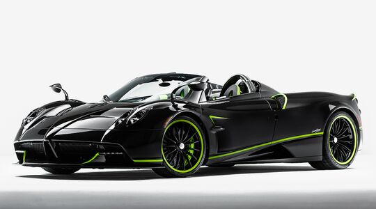 Pagani Huayra Carbo-Triax Roadster Gewoonvoorhem