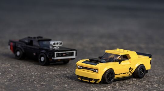 Lego Dodge Demon & '70 Charger 2018 Gewoonvoorhem