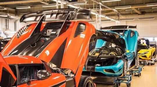 Koenigsegg Productie Ferrari Gewoonvoorhem