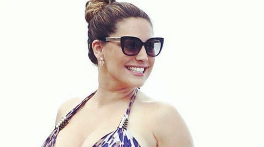 Perfecte Vrouwenlichaam Kelly Brook Gewoonvoorhem