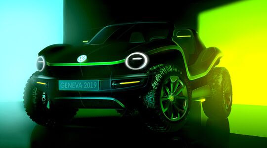 Volkswagen elektrische strand buggy Gewoonvoorhem